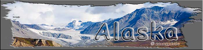 Alaska, Titelbild der Webseite 