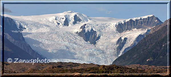 Kennicott, ein toller Anblick des Glacier in Alaska