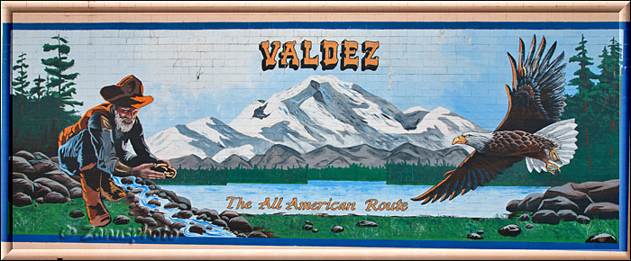 Valdez, Titelbild der Webseite 