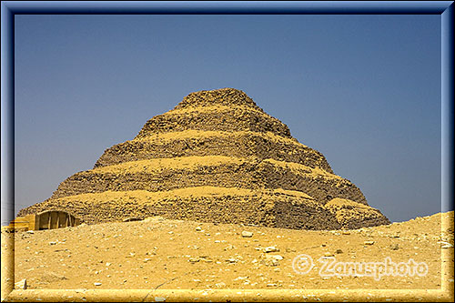 Stufenpyramide in Sakkara