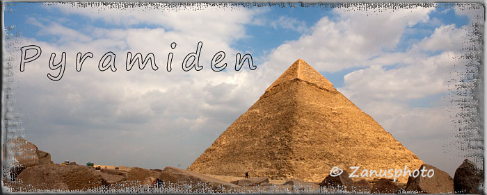 Titelbild der Webseite Pyramiden