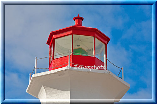 Oberer Teil von Peggys Cove Lighthouse