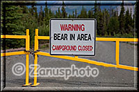 Campground wegen Bärengefahr geschlossen