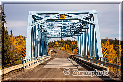Lapie River Brücke am Highway