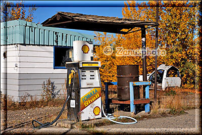 Tankstelle nach Yukon Art