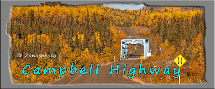 Titelbild der Webseite Campbell Highway