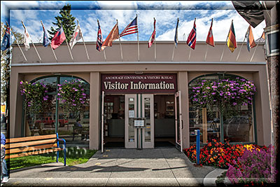 Anchorage, Besucher Center Haupeingang