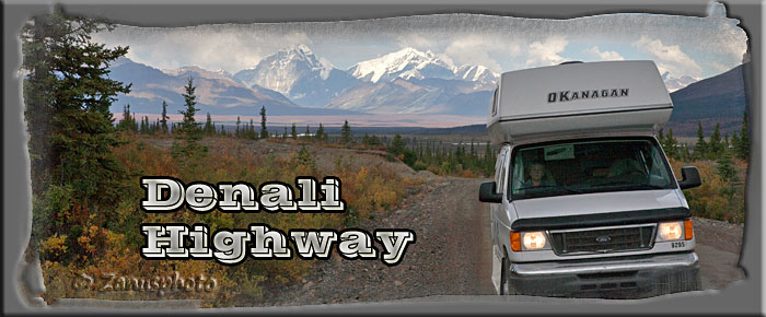 Titelbild der Webseite Denali Highway