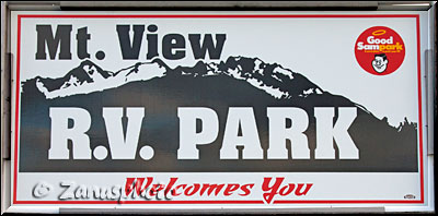 Glenn Highway, Mt. View RV-Park nahe Palmer