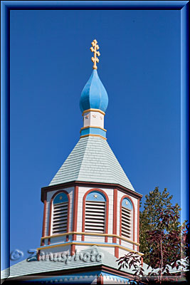 Kuppel der Russian Orthodox Church
