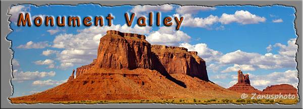 Titelbild der Webseite Monument Valley