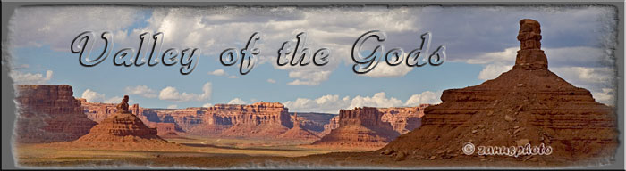 Titelbild der Webseite Valley of the Gods