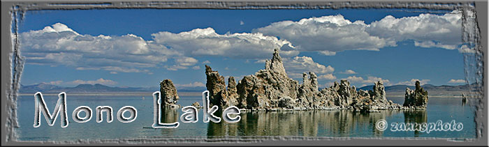 Mono Lake, rund um den Lake