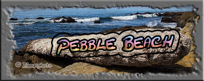 Pebble Beach, Titelbild zur Webseite