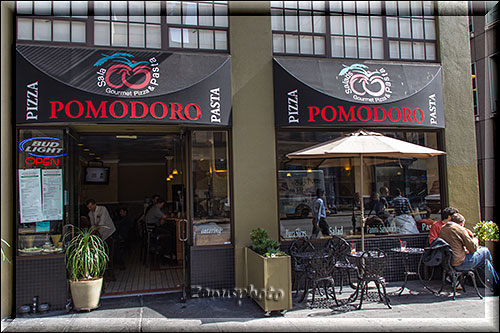 Einkehr in das Pomodoro Restaurant im Financial District