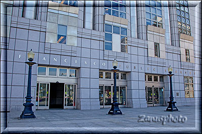 Die Main Library in San Francisco