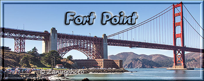Fort Point, alte Festungsanlage von San Francisco