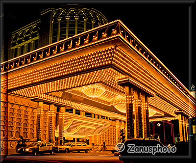 Eingangsbereich des Aladin Casino Hotel