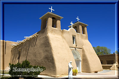 Pueblokirche in Rancho de Taos
