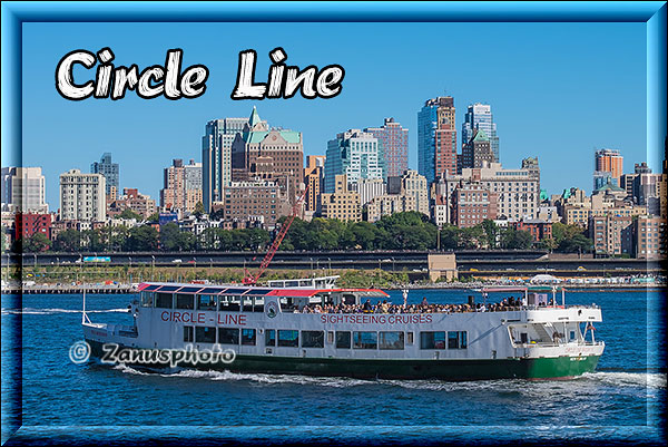 Circle Line Sightseeing Cruises rund um Manhattan