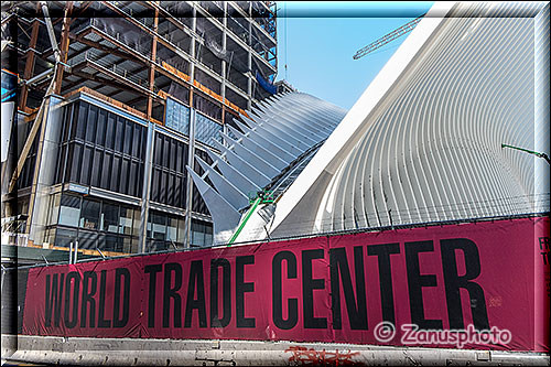 Bautätigkeit am One World Trade Center