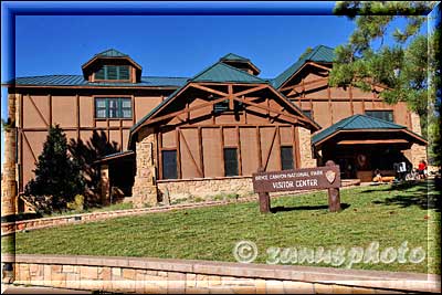 Ansicht des Bryce Canyon Visitor Center.