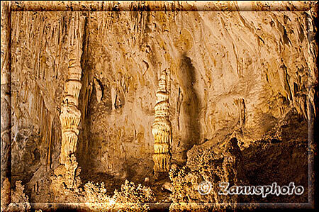 Carlsbad Caverns, eine weitere Aussicht innerhalb der Stalagmitenhöhle