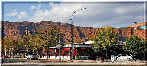 City of Moab, immer wieder entdecken wir Restaurants für alle möglichen Ansprüche