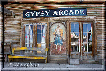 Virginia City, altes Geschäft in der Main Street