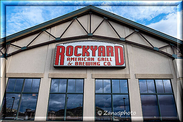 Castle Rock, am Rückweg machen wir noch schnell ein Foto von dieser schönen Brauerei