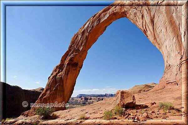 Corona Arch, hier können wir diese Ansicht vom Corona Arch aufnehmen