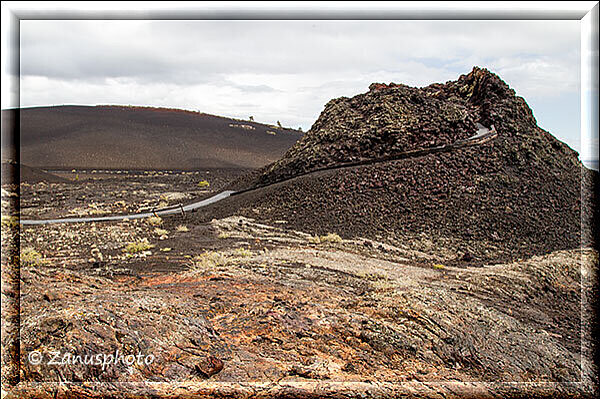 Craters of the Moon, ein Hügel im Gebiet des Spatter Cones